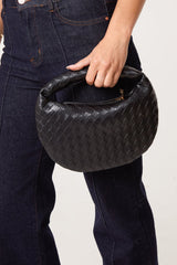 Textured Small Handbag