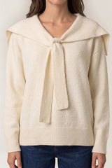 Scarf Detailed Jumper - Downtown Girl
