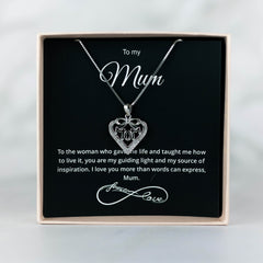 Heartfelt Love for Mum Pendant - Downtown Girl