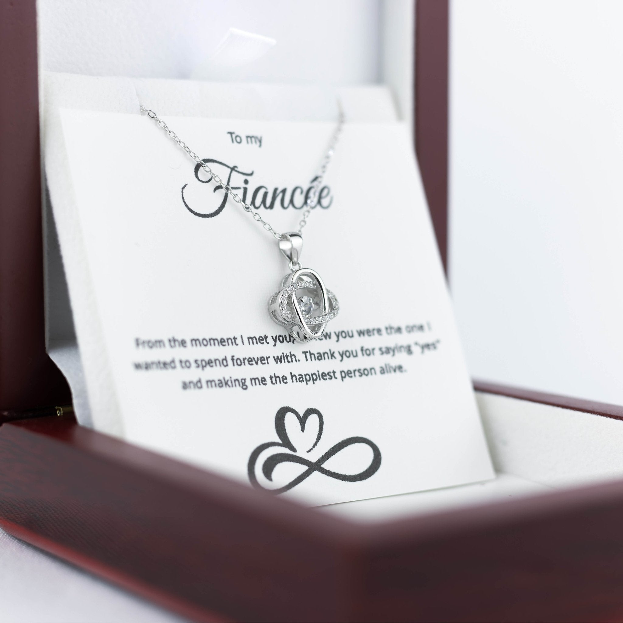 Twisted Elegance Gem Pendant - Downtown Girl