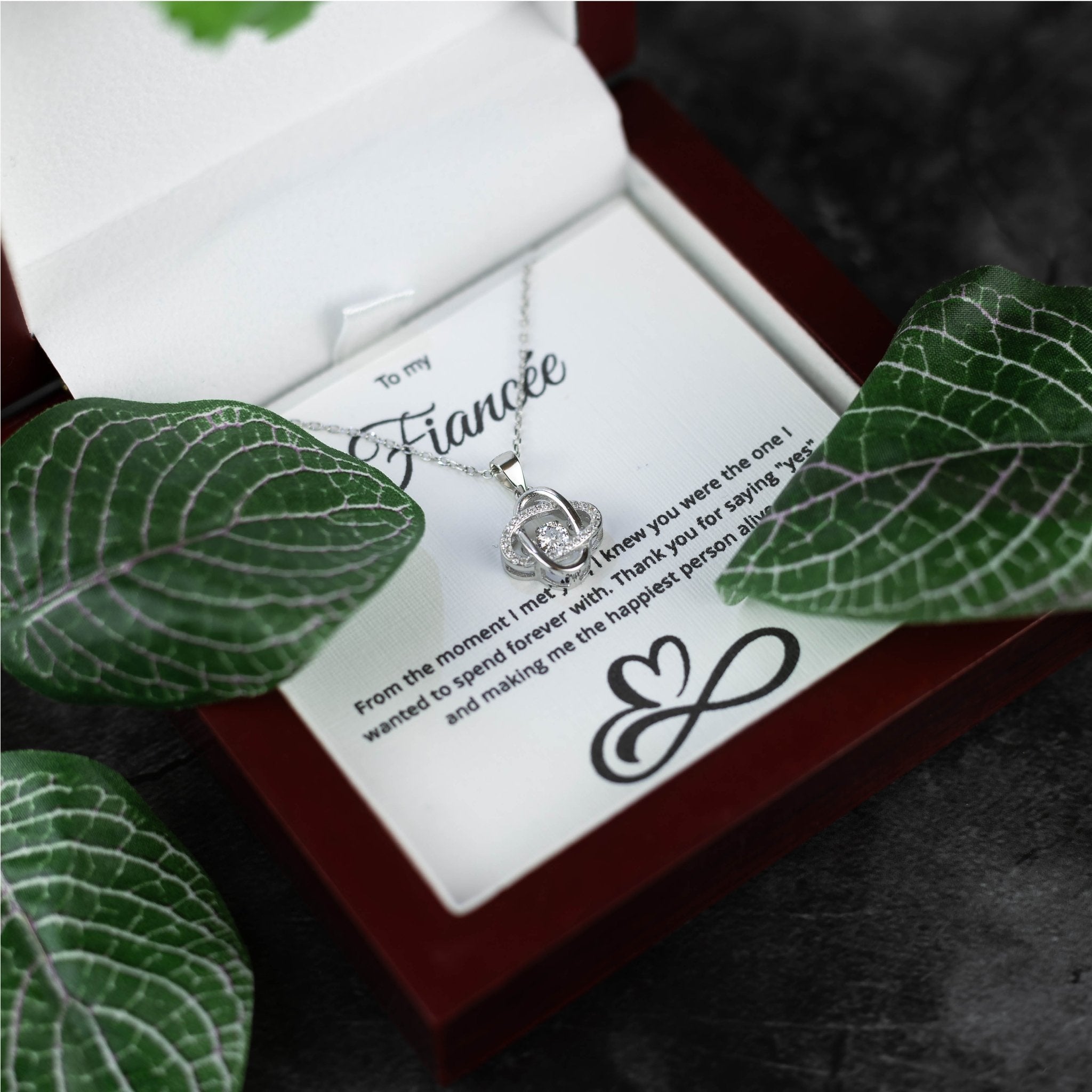 Twisted Elegance Gem Pendant - Downtown Girl