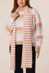 Striped Scarf & Jumper