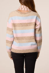 Striped Scarf & Jumper
