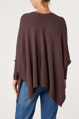 Gold Button Through Jumper