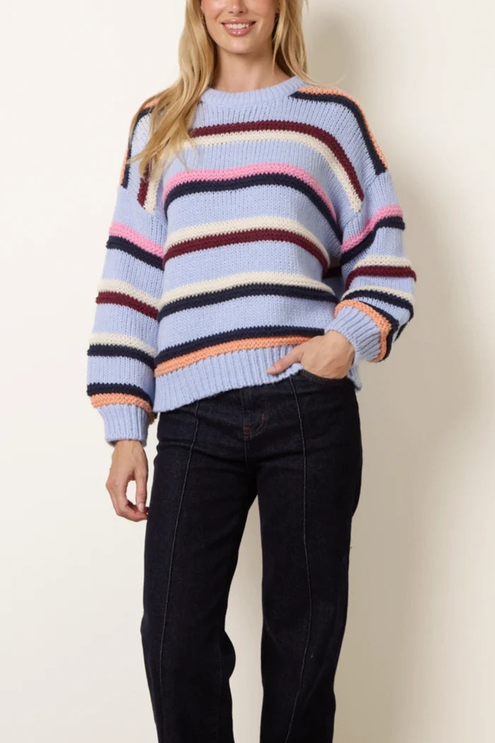 Chunky Knit Stripe Jumper