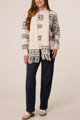Nordic Inspired Knit Jumper & Scarf