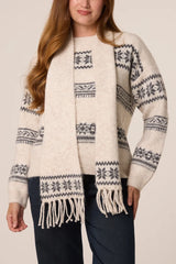 Nordic Inspired Knit Jumper & Scarf