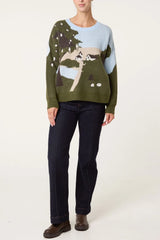 Scenic Landscape Knit Jumper