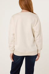 Matcha Crew Neck Sweatshirt - Downtown Girl