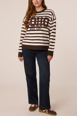 Striped Soho NY Knit Jumper - Downtown Girl