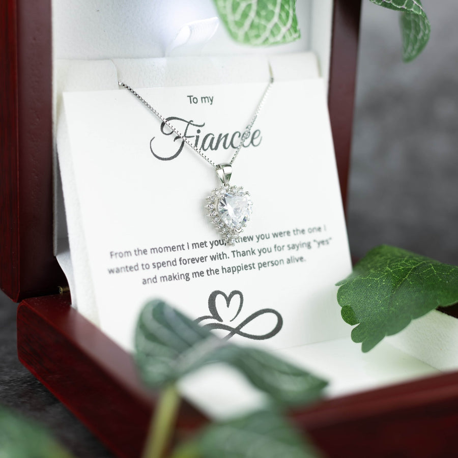 Diamond Elegance Heart Pendant