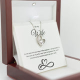 Eternal Love Offset Heart Pendant - Downtown Girl