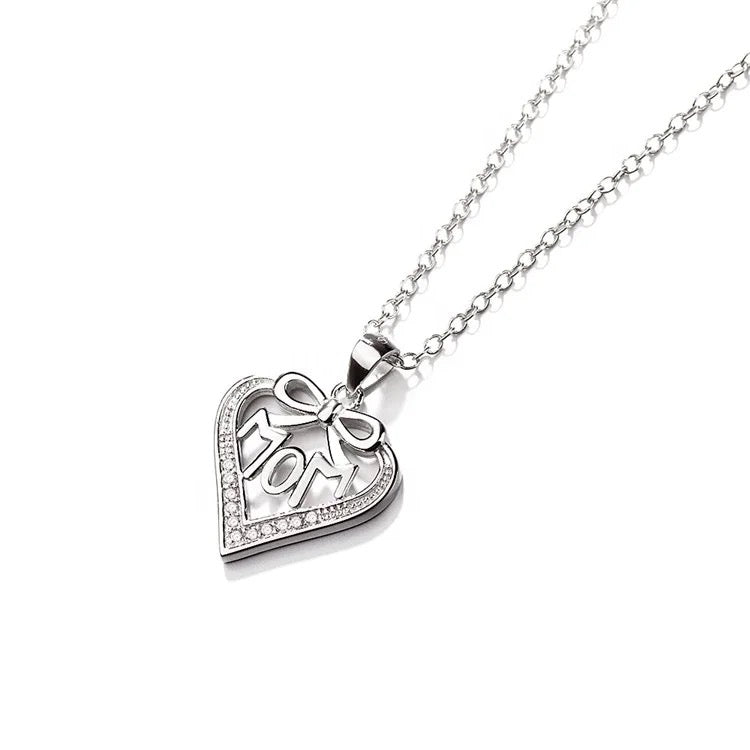 Heartfelt Love for Mum Pendant - Downtown Girl