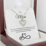 Heartfelt Love for Mum Pendant - Downtown Girl