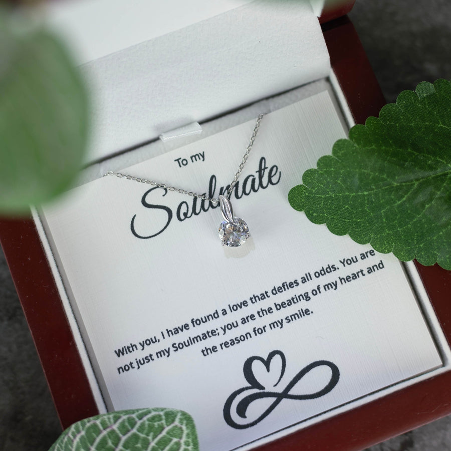 Majestic Diamond Leaf Pendant