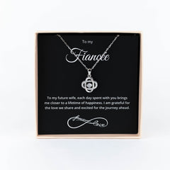 Twisted Elegance Gem Pendant - Downtown Girl